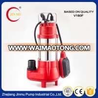 China manufacturer high pressure portable sewage pumps submersible water pump with float switch for sale