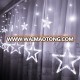 Star Curtain Lights, With 12 Stars 138pcs Waterproof Linkable HNL374