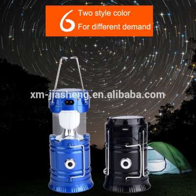 Cheap Foldable Waterproof Portable Led Rechargeable Solar Powered Camping Lanterns Tent Lamps Lights With Mobile